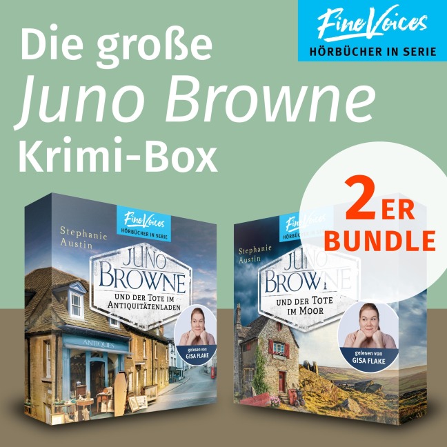 Die große Juno Browne Krimi-Box - Stephanie Austin