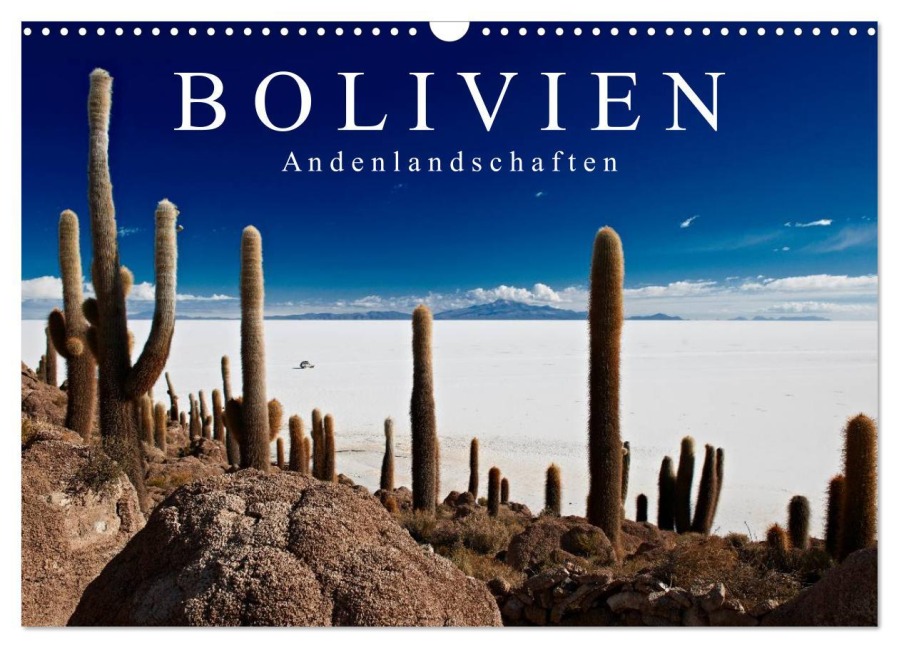 Bolivien Andenlandschaften "CH-Version" (Wandkalender 2026 DIN A3 quer), CALVENDO Monatskalender - Jürgen Ritterbach