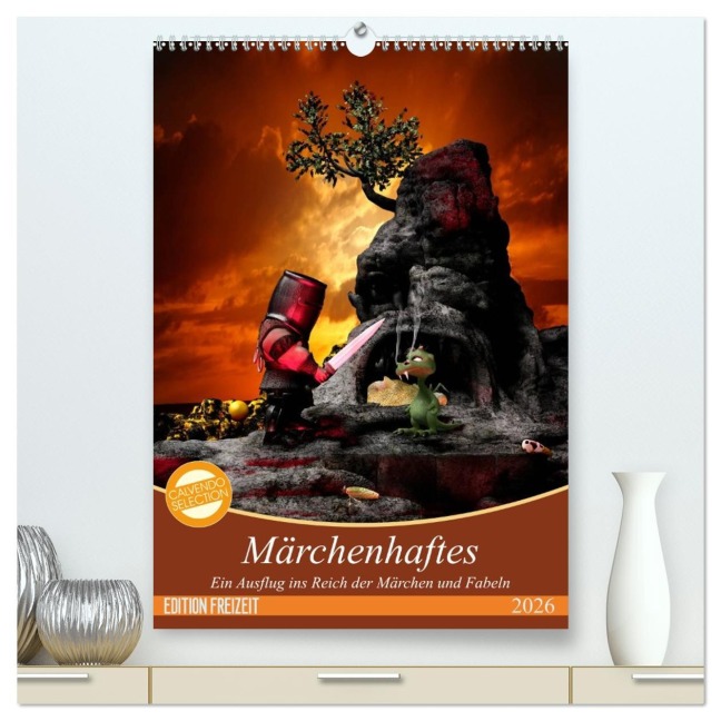 Märchenhaftes (hochwertiger Premium Wandkalender 2026 DIN A2 hoch), Kunstdruck in Hochglanz - Norbert Buch