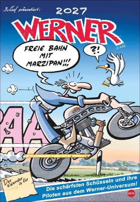 Werner Kalender 2027 - Rötger Feldmann