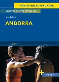Andorra von Max Frisch - Textanalyse und Interpretation - Max Frisch