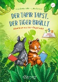 Cover-Bild zum Titel '3-5-8 Minutengeschichten. Der Tapir tapst, der Tiger brüllt' von 'Julia Breitenöder'