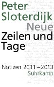 Neue Zeilen und Tage - Peter Sloterdijk