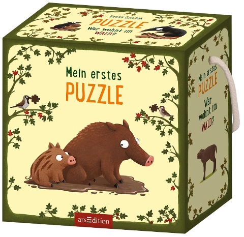 Mein erstes Puzzle: Wer wohnt im Wald? - 