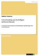Cover-Bild zum Titel 'Greenwashing am freiwilligen Kohlenstoffmarkt' von 'Sabina Temieva'