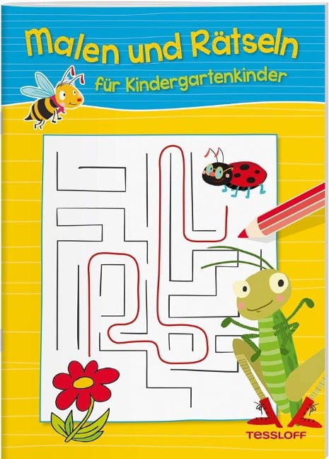 Malen und Rätseln für Kindergartenkinder - 