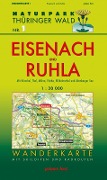 Wanderkarte Eisenach und Ruhla 1:30 000 - 