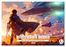 Cover-Bild zum Titel 'Interstellare Helden (Wandkalender 2026 DIN A2 quer), CALVENDO Monatskalender' von 'Kerstin Waurick'
