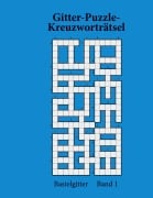 Cover-Bild zum Titel 'Gitter-Puzzle-Kreuzworträtsel' von 'Anna Lukas'