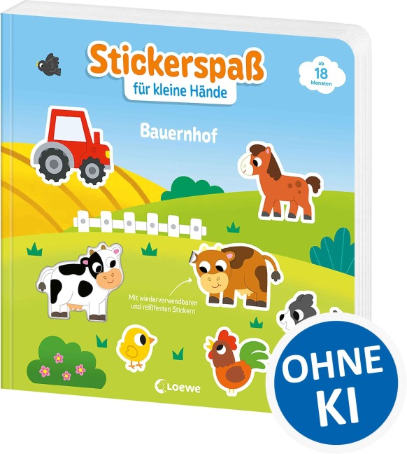 Stickerspaß für kleine Hände - Bauernhof - 
