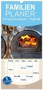 Familienplaner 2024 - Dampfmaschinen - Technik mit 5 Spalten (Wandkalender, 21 x 45 cm) CALVENDO - Daniela Tchinitchian
