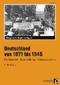 Cover-Bild zum Titel 'Deutschland von 1871 bis 1945' von 'Jens Eggert'