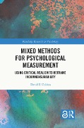 Cover-Bild zum Titel 'Mixed Methods for Psychological Measurement' von 'David F. Feldon'