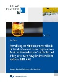 Cover-Bild zum Titel 'Entwicklung von Multikomponentenblends für Dieselmotoren mit hohem regenerativen Anteil bei Verwendung von 1-Alkoholen und Tributylcitrat nach Maßgabe der Dieselkraftstoffnorm DIN EN 590' von ''