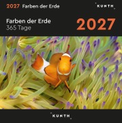 Cover-Bild zum Titel 'Farben der Erde - KUNTH 365-Tage-Abreißkalender 2027' von ''