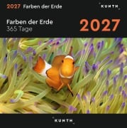 Cover-Bild zum Titel 'Farben der Erde - KUNTH 365-Tage-Abreißkalender 2027' von ''