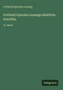 Cover-Bild zum Titel 'Gotthold Ephraim Lessings sämtliche Schriften' von 'Gotthold Ephraim Lessing'