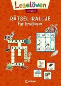 Leselöwen Rätsel-Rallye für Erstleser - 1. Klasse (Orange) - 