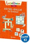 Cover-Bild zum Titel 'Leselöwen Rätsel-Rallye für Erstleser - 1. Klasse (Orange)' von ''