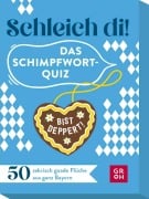 Cover-Bild zum Titel 'Schleich di! Das Schimpfwort-Quiz' von 'Marianne Huber'