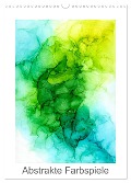 Abstrakte Farbspiele (Wandkalender 2025 DIN A3 hoch), CALVENDO Monatskalender - Natalja Thomas