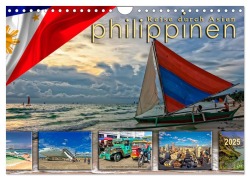 Reise durch Asien - Philippinen (Wandkalender 2025 DIN A4 quer), CALVENDO Monatskalender - Peter Roder