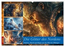 Cover-Bild zum Titel 'Die Götter des Nordens (Wandkalender 2026 DIN A2 quer), CALVENDO Monatskalender' von 'Steffen Gierok-Latniak'