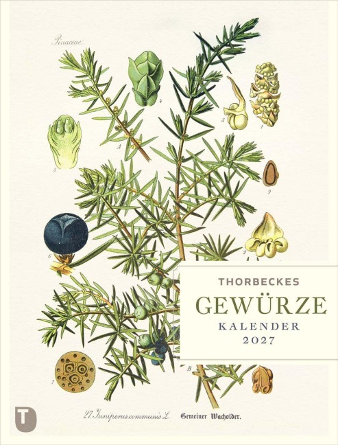 Thorbeckes Gewürze-Kalender 2027 - 