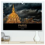 Cover-Bild zum Titel 'Paris - Impressionen einer Weltstadt (hochwertiger Premium Wandkalender 2026 DIN A2 quer), Kunstdruck in Hochglanz' von 'Helmut Probst'