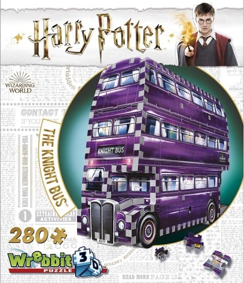 Der Fahrende Ritter - Harry Potter / The Knight Bus - Harry Potter. Puzzle 280 Teile - 