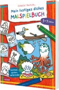 Cover-Bild zum Titel 'Mein lustiges dickes Malspielbuch' von 'Norbert Pautner'