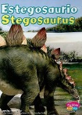 Cover-Bild zum Titel 'Estegosaurio/Stegosaurus' von 'Helen Frost'