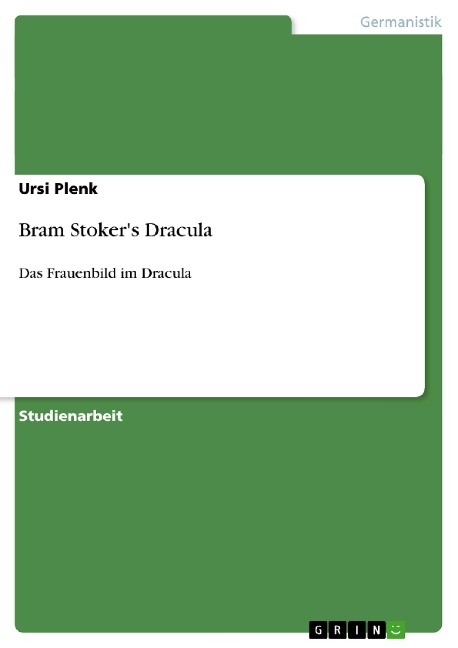 Bram Stoker's Dracula - Ursi Plenk