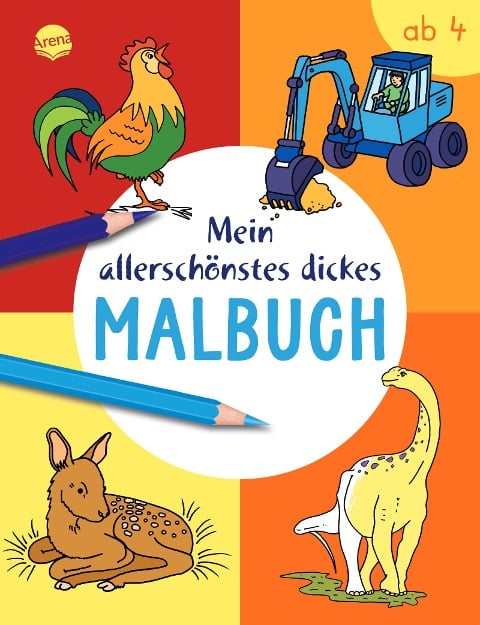 Mein allerschönstes dickes Malbuch - 