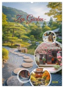 Cover-Bild zum Titel 'Zen Garten - Wo Natur und Geist in Einklang sind (Wandkalender 2026 DIN A2 hoch), CALVENDO Monatskalender' von 'Steffen Gierok-Latniak'
