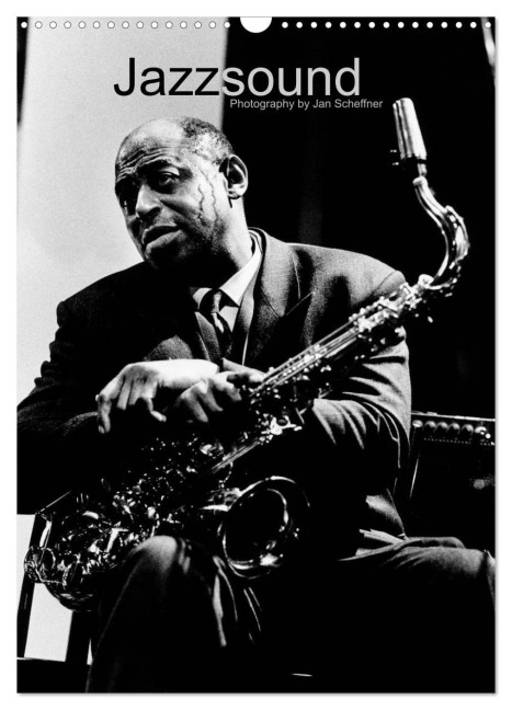 Jazzsound (Wandkalender 2026 DIN A3 hoch), CALVENDO Monatskalender - Jan Scheffner