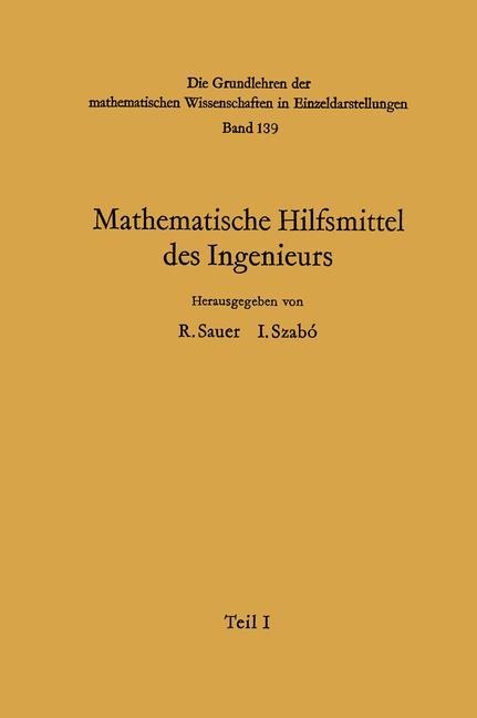 Mathematische Hilfsmittel des Ingenieurs - Gustav Doetsch, H. Tietz, F. W. Schäfke