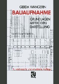 Cover-Bild zum Titel 'Bauaufnahme' von 'Gerda Wangerin'