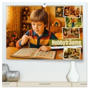 Cover-Bild zum Titel 'Hobbyträume - Einblicke in Freizeit und Hobbys von den 50ern bis 80ern (hochwertiger Premium Wandkalender 2026 DIN A2 quer), Kunstdruck in Hochglanz' von 'Fred Schimak'