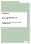 Cover-Bild zum Titel 'Geschwisterposition und Persönlichkeitsentwicklung' von 'Kerstin Dupont'
