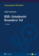 Cover-Bild zum Titel 'BGB-Schuldrecht Besonderer Teil' von 'Volker Emmerich'