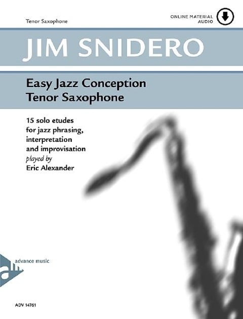 Easy Jazz Conception Tenor Saxophone - Jim Snidero