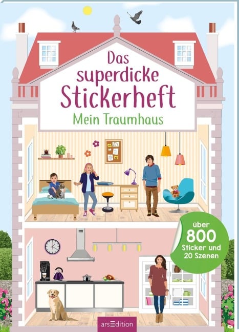 Das superdicke Stickerheft - Mein Traumhaus - 