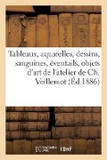 Cover-Bild zum Titel 'Tableaux, Aquarelles, Dessins, Sanguines, Éventails, Objets d'Art Et de Curiosité' von 'Charles Mannheim'