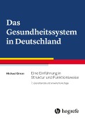 Cover-Bild zum Titel 'Das Gesundheitssystem in Deutschland' von 'Michael Simon'