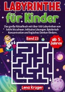 Cover-Bild zum Titel 'Labyrinthe für Kinder ab 5 Jahren - Band 23' von 'Lena Krüger'