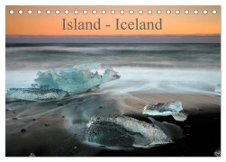 Island - Iceland (Tischkalender 2026 DIN A5 quer), CALVENDO Monatskalender - Rainer Grosskopf