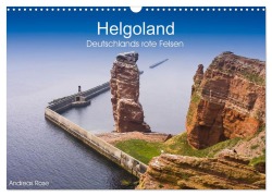 Cover-Bild zum Titel 'Helgoland,Deutschlands rote Felsen (Wandkalender 2027 DIN A3 quer), CALVENDO Monatskalender' von 'Andreas Rose'