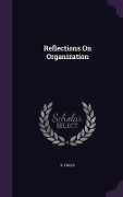 Cover-Bild zum Titel 'Reflections On Organization' von 'H. Freke'