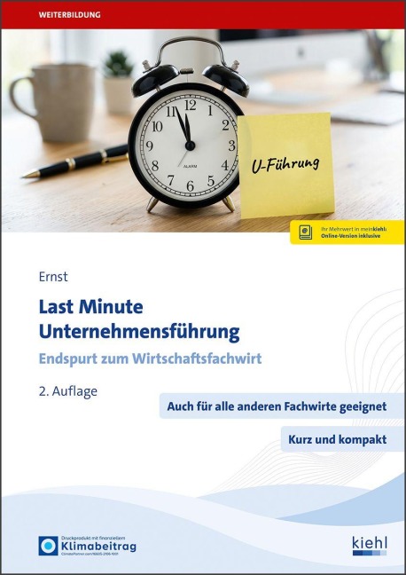 Last Minute Unternehmensführung - Yvonne Ernst